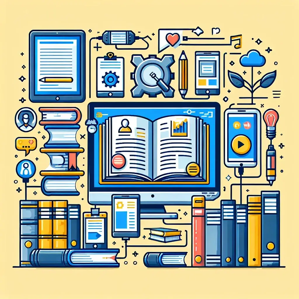 "Ilustrasi langkah-langkah menyusun daftar pustaka digital dalam artikel Cara Menyusun Daftar Pustaka Digital: Panduan Lengkap dan Mudah."